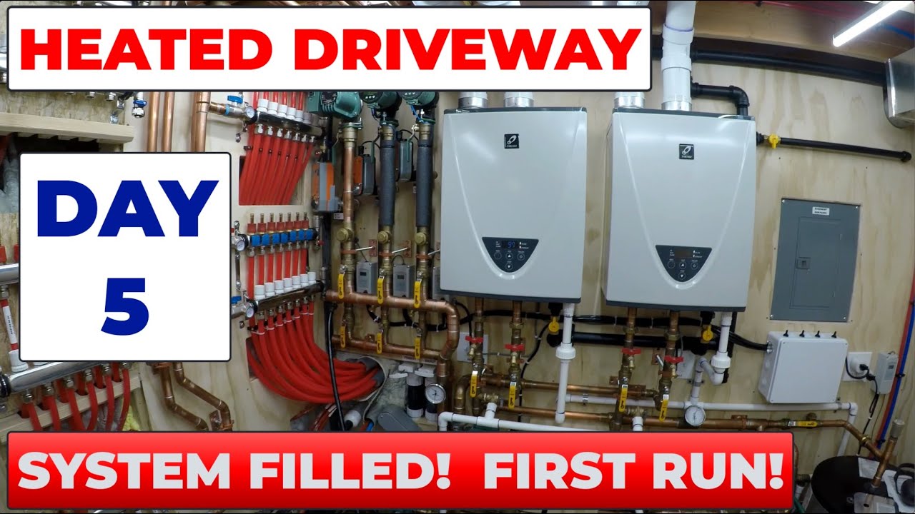 Final System Fill and First Run of the Radiant Heat - Day 5, Episode 47 [1-30-2021]