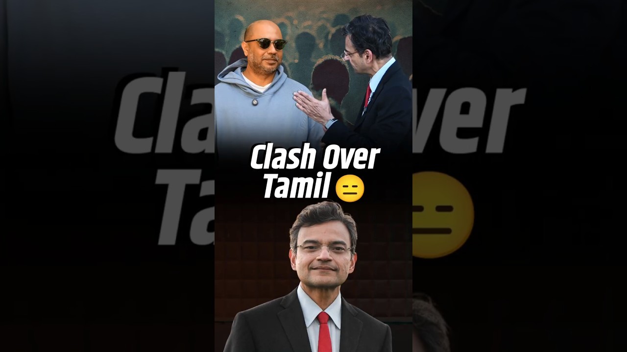 Abhijit Iyer Mitra vs Anand Ranganathan Over Tamil