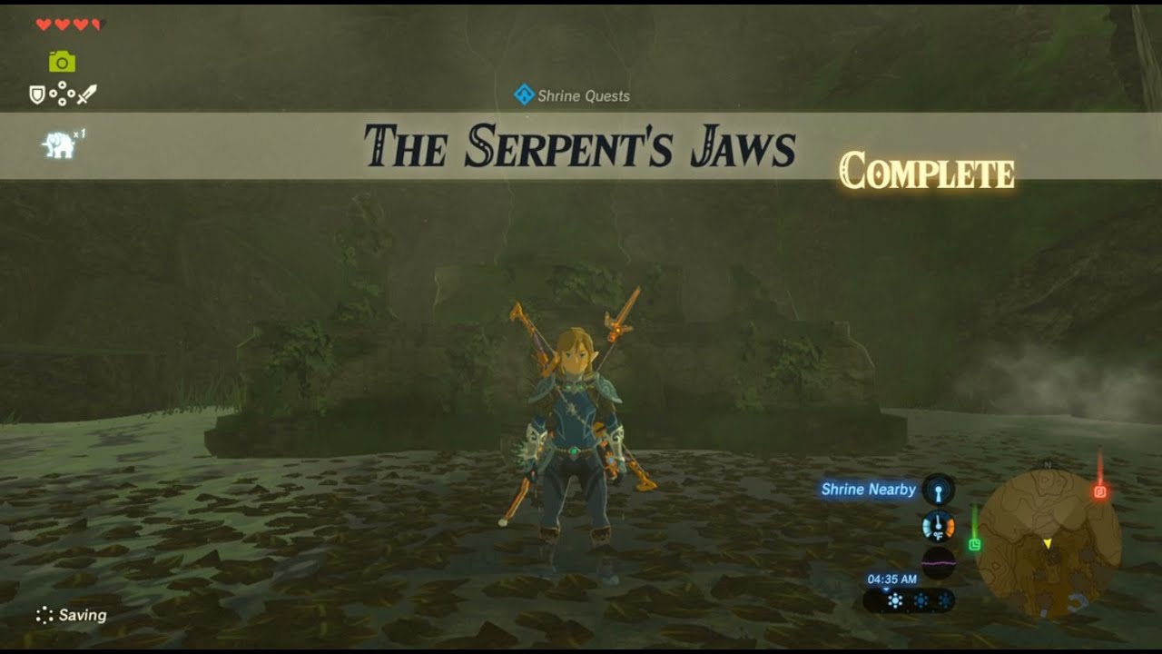 The Serpent's Jaws | Shrine Quest | Zelda BOTW