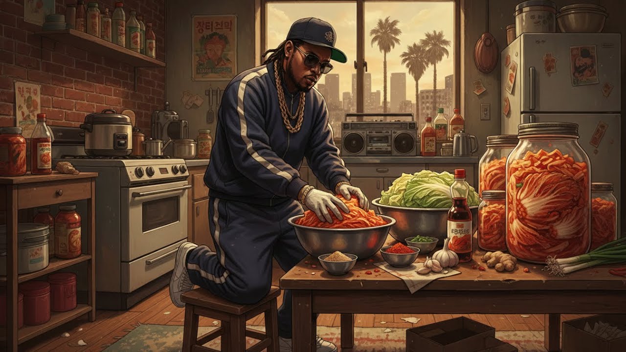 배추 겉절이 송 West side Fresh | 느낌있는 겉절잉을 위한 West Coast 김치워리어 해피 김장되세요
