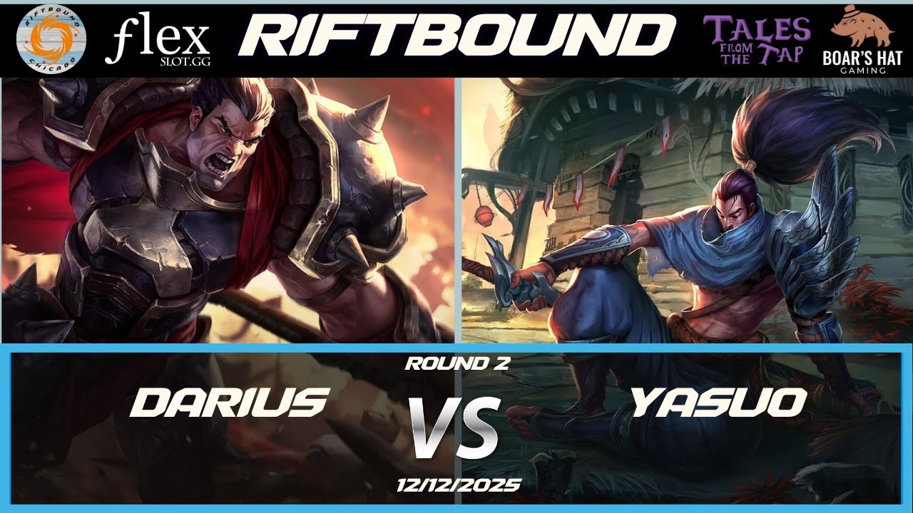Darius VS Yasuo   [Riftbound Gameplay Round 2]