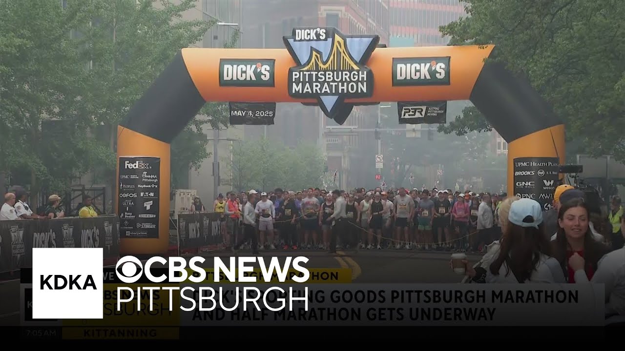 The 2025 Pittsburgh Marathon officially begins