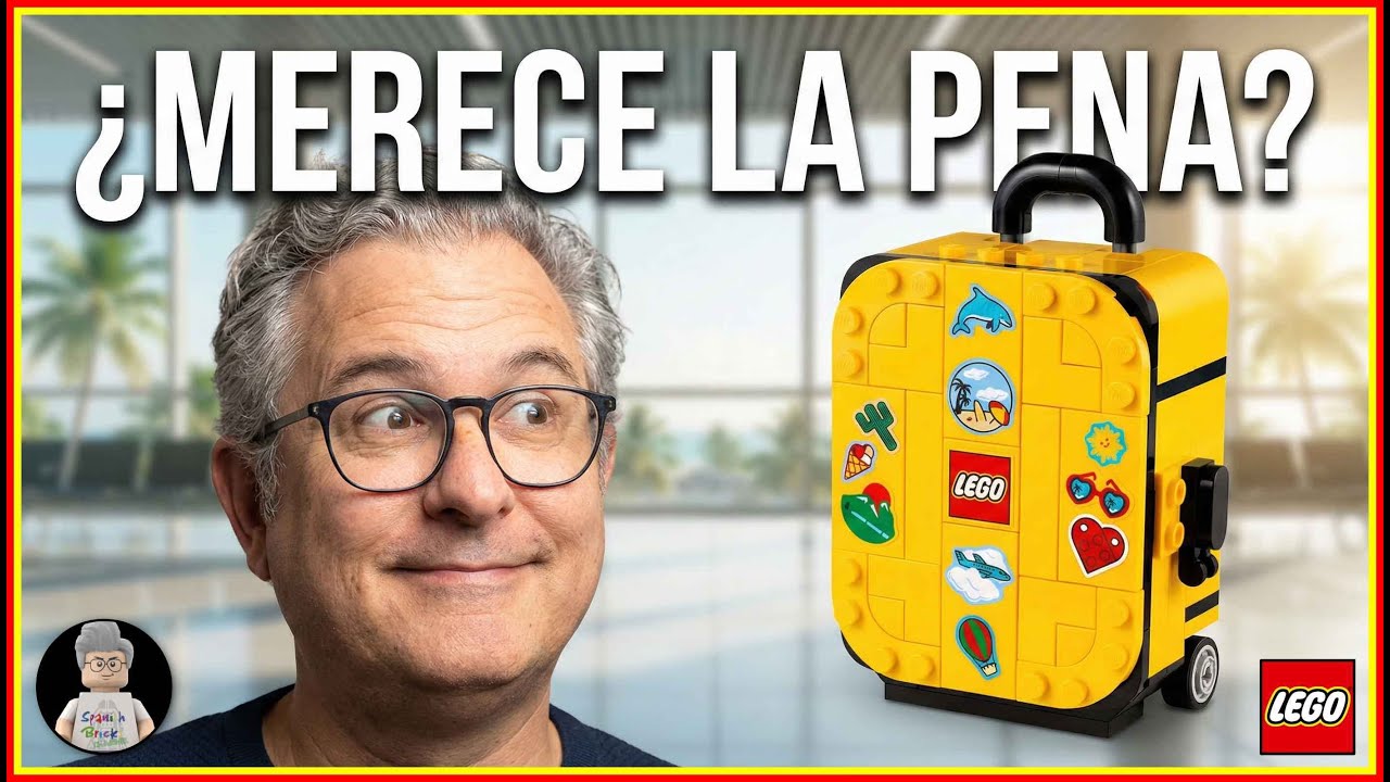LEGO 40817 Maleta Amarilla 🧳 ¿Merece la pena? Review + Inversión y Comparativa