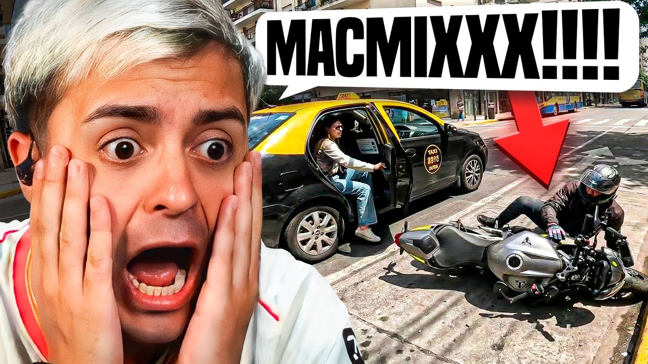 CHOCARON A MACMIX Y LO GRAB&Oacute; 📸💥 MOTOVLOG 🏍️
