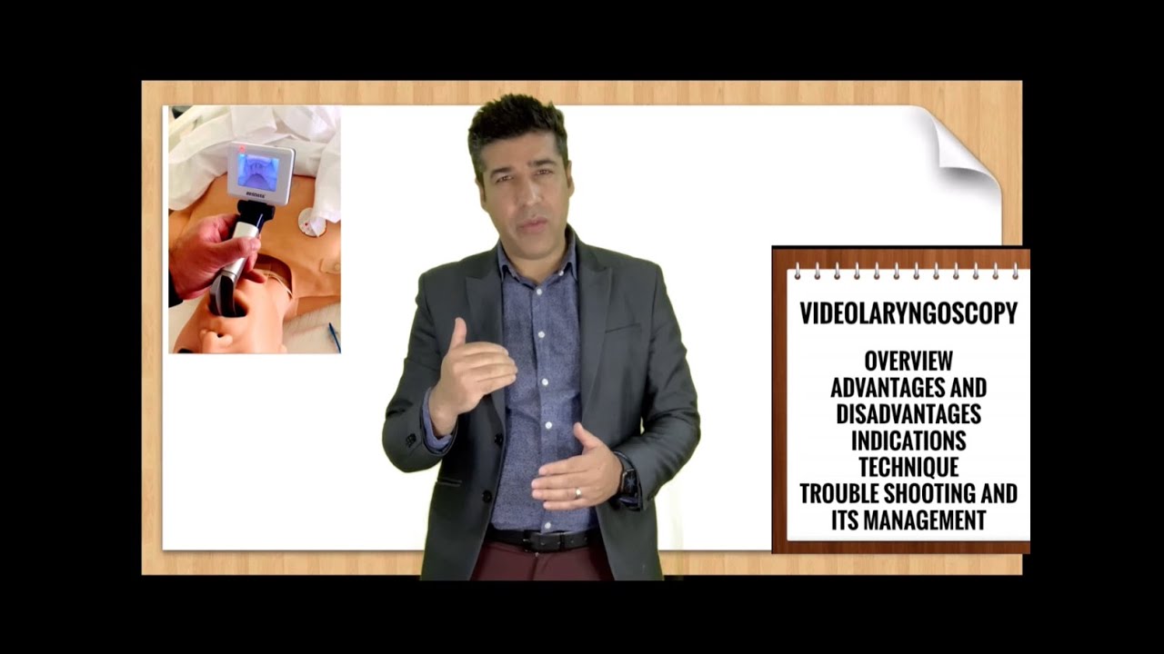Video laryngoscopy and troubleshooting Management