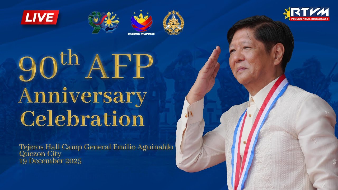 90th Armed Forces of the Philippines (AFP) Anniversary 12/19/2025