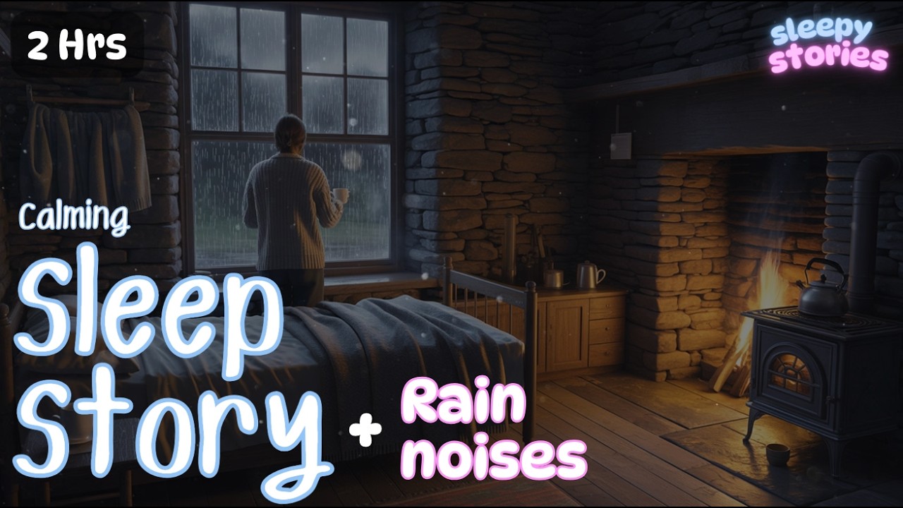 The COZIEST RAINY Story A Dreamy Day in a Scottish Village | FALL ASLEEP FAST