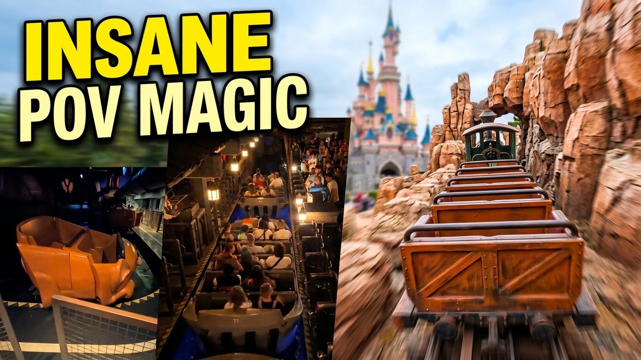 Riding the TOP 11 Disneyland Paris Rides 4K POV Paris, France
