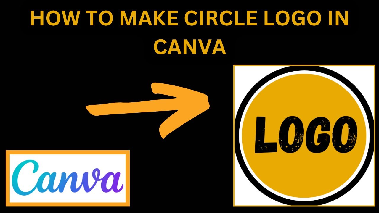 How to Make a Circle Logo in Canva | Step-by-Step Logo Design Tutorial (Free & Easy)