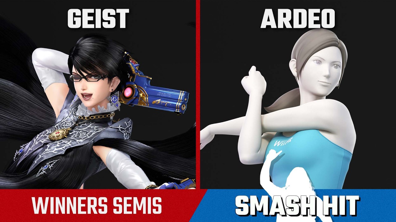 Smash Hit! Winners Semis - Geist (Bayonetta) vs Ardeo (Wii Fit Trainer) - SSBU Tournament