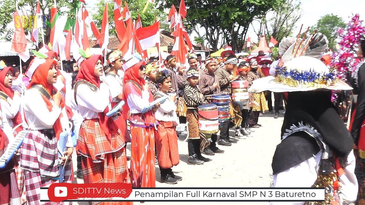 FULL DISPLAY KARNAVAL SMP N 3 BATURETNO WONOGIRI 2022 - Karnaval Unik Heboh Baturetno Wonogiri 2022