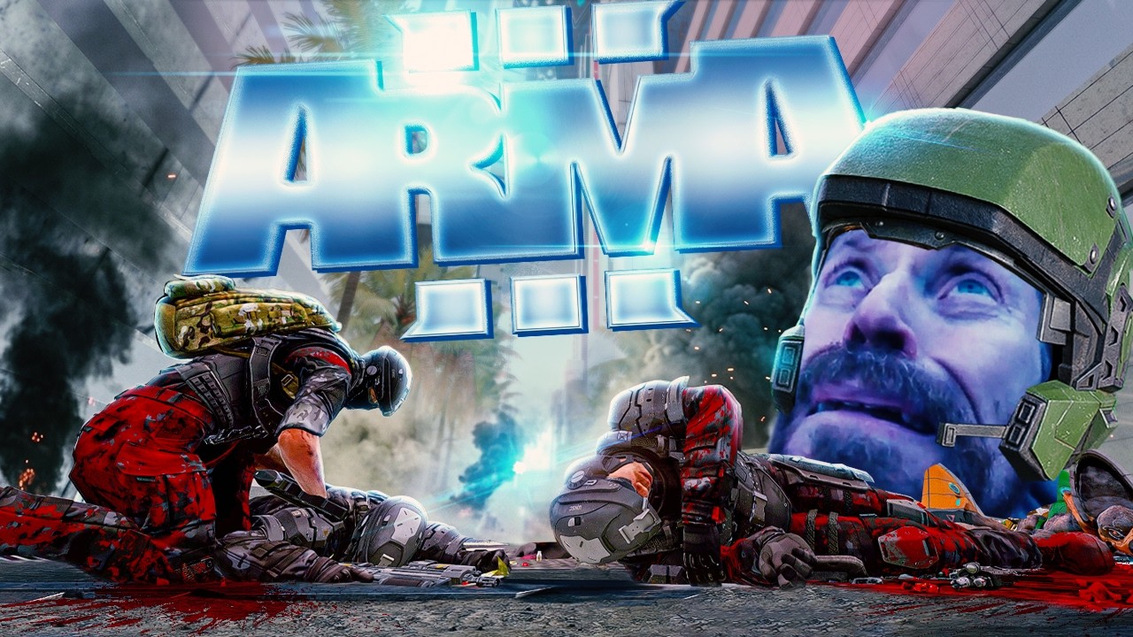 Работа санитаром во время эвакуации с планеты Рич &mdash; Arma 3 Halo