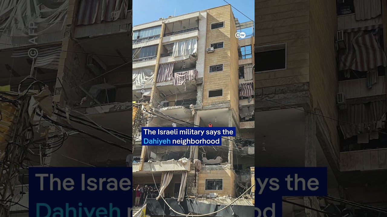 Israel strikes Beirut days after ceasefire | DW News