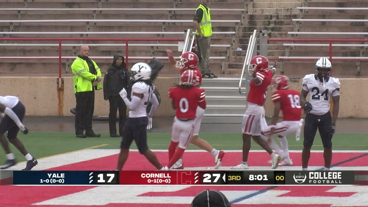 Highlights: Cornell Football vs Yale - 9/28/2024