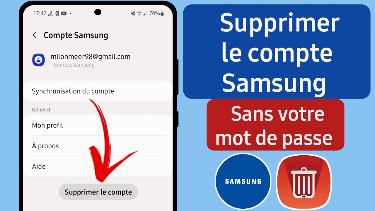 Comment supprimer un compte Samsung sans mot de passe || Supprimer le compte Samsung 2026