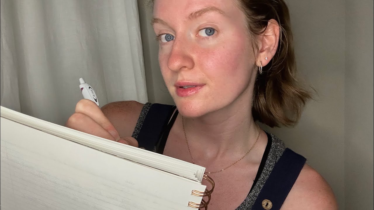 ASMR Roleplay | Irish Receptionist Asks You Personal Questions (Irish accent, writing, whispers) ✨