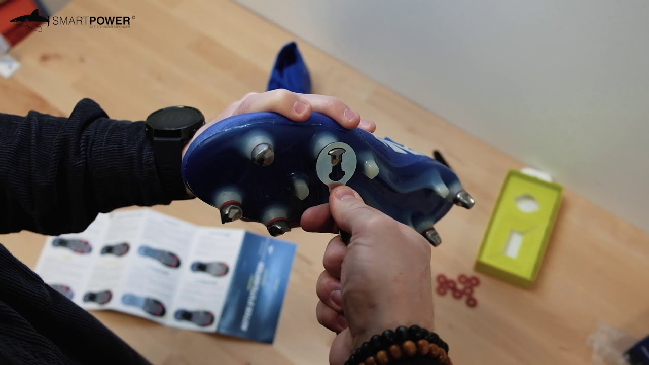 Tutoriel de montage des crampons SMART POWER Profiler sur hybride Adidas