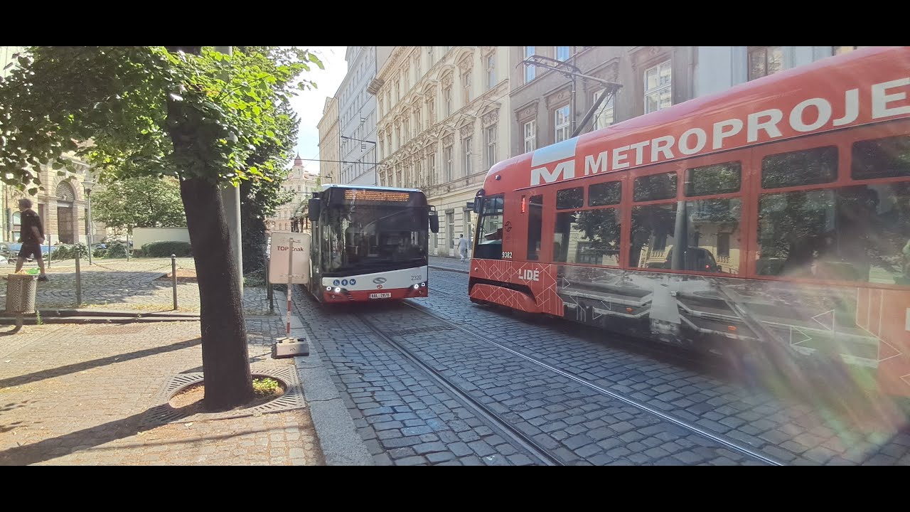 Linka X35 v Úseku Senovážné Náměstí - Václavské Náměstí a Zpět