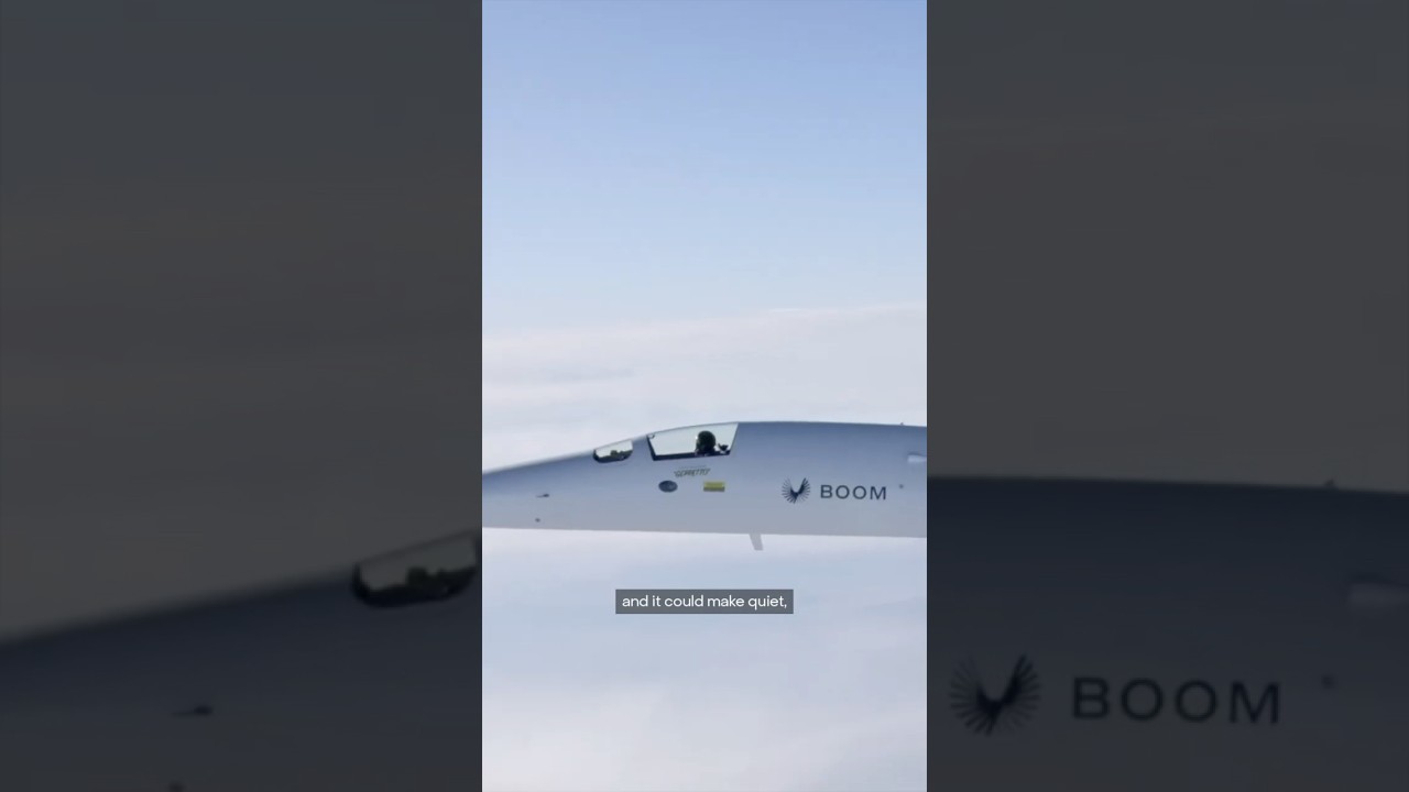 This Supersonic Plane Ditched The Boom