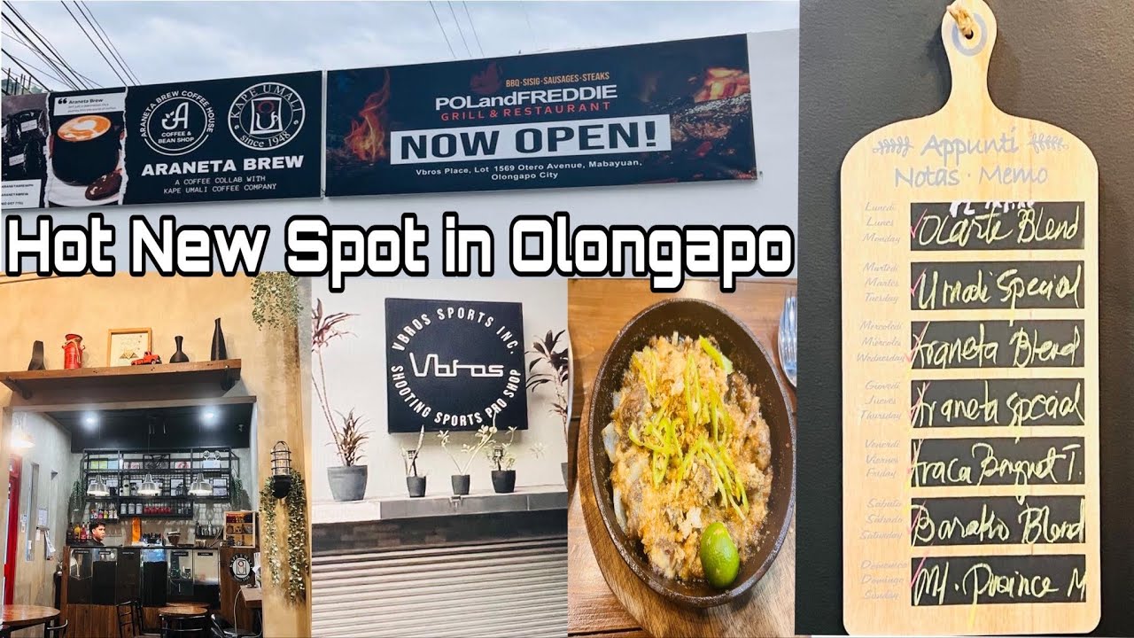 Subic Bay - POL and FREDDIE Grill & Restaurant + Coffee & Sports - Part 1