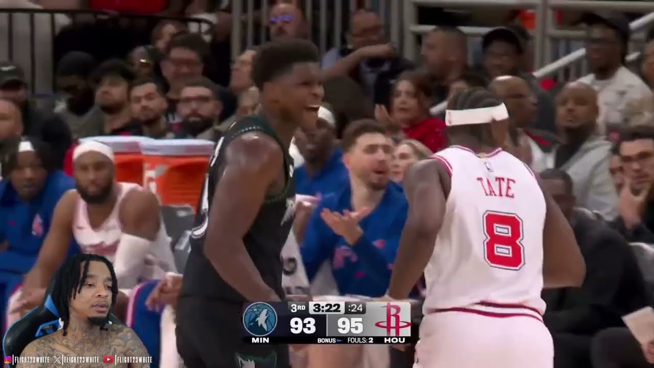 FlightReacts To TIMBERWOLVES at ROCKETS | FULL GAME HIGHLIGHTS | April 10, 2026!