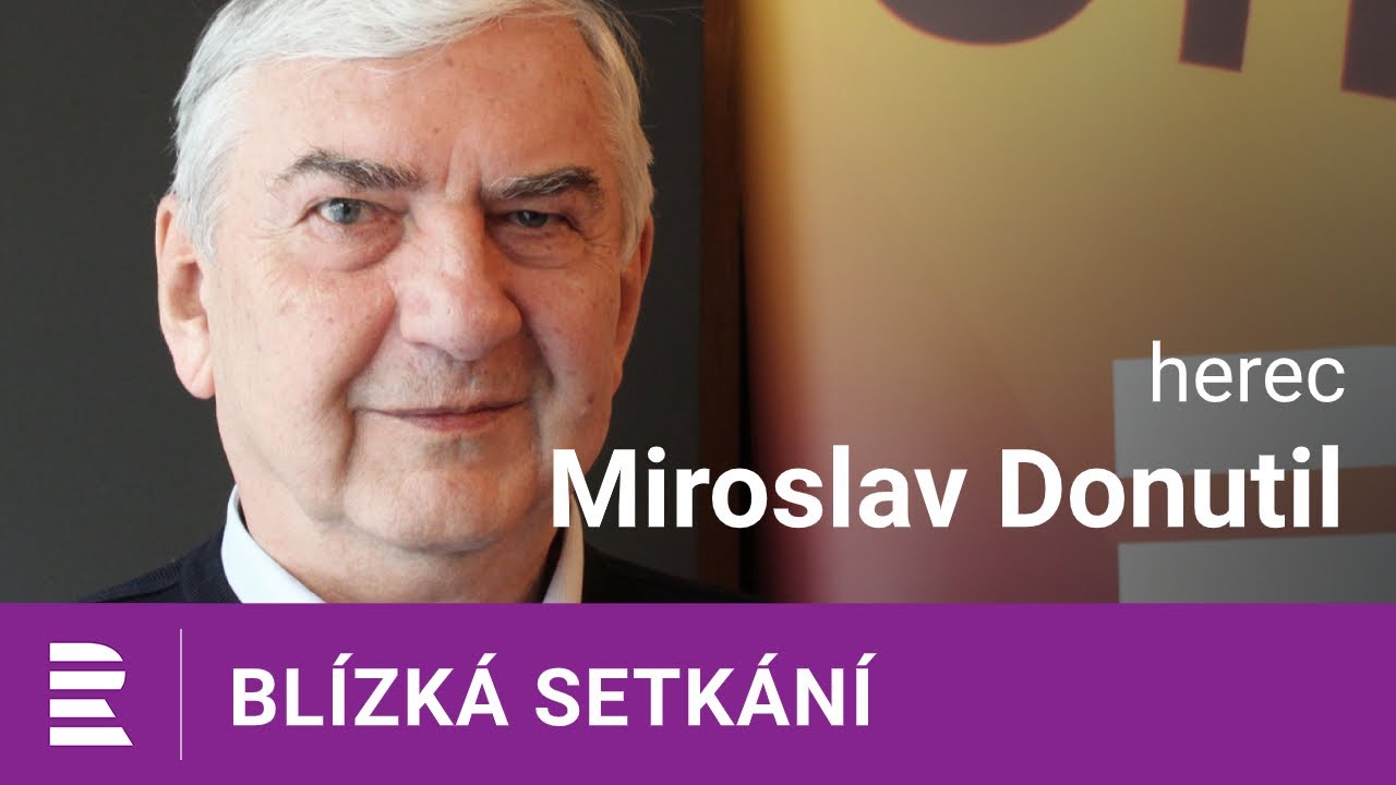 Miroslav Donutil: Neměl jsem herecké sny. Vždycky někdo přišel a řekl, něco pro tebe mám