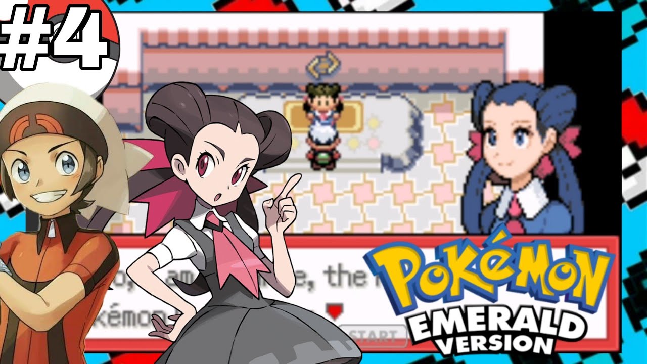 I won my first gym battle against Roxanne so easily (Episode-4) Pokemon Blazing Emerald.