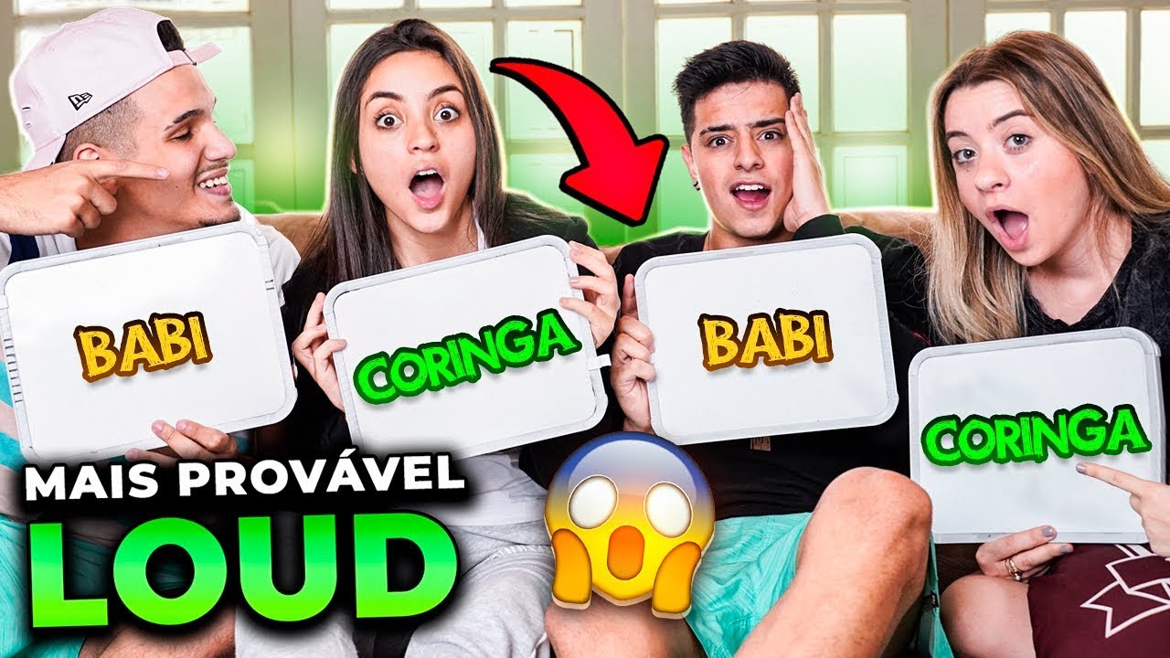 NAMORO ESCONDIDO?! QUEM É MAIS PROVÁVEL DA LOUD!!