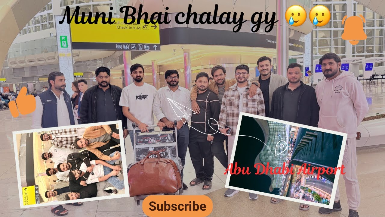 Muni bhai ko drop off karny gay 😜😜 with full chill And Enjoy🤣🤣