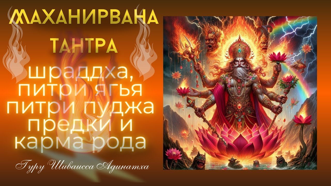 Маханирвана тантра: шраддха, питри ягья питри пуджа предки и карма рода. Гуру Шиваисса Адинатха.