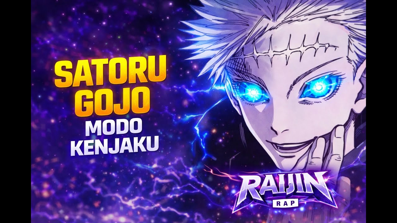 RAP do Satoro Gojo - Modo Kenjaku (Jujutsu Kaisen) | RAIJIN