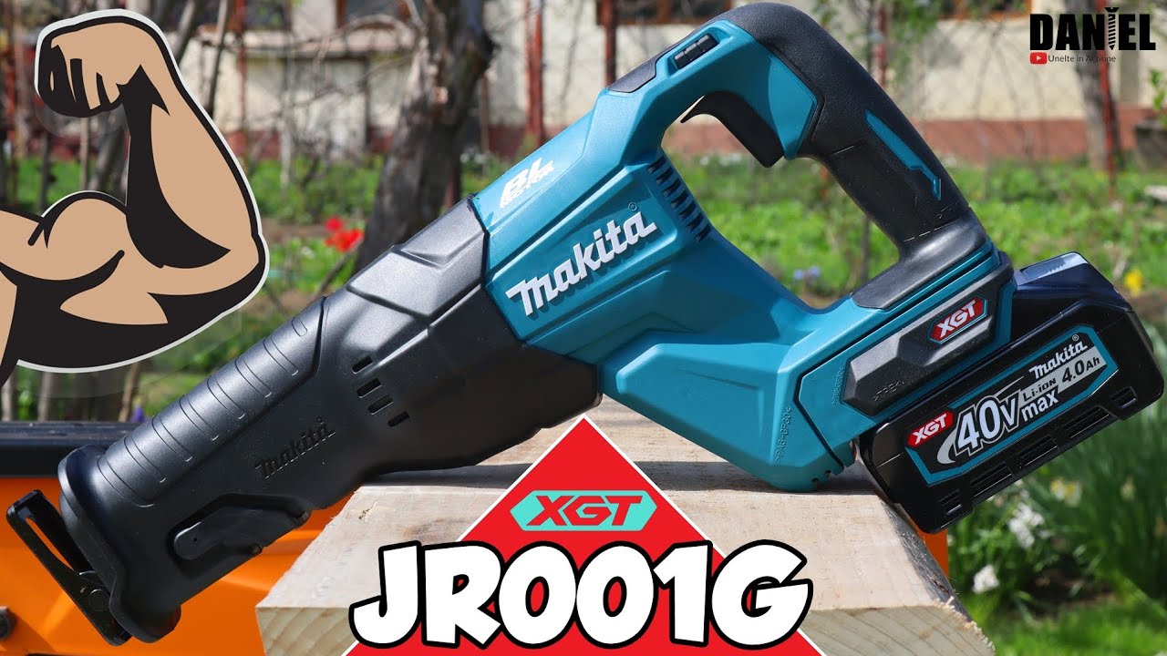 BESTIA de 40V | Fierastrau sabie Makita JR001G XGT | Cel mai puternic de pe piata?