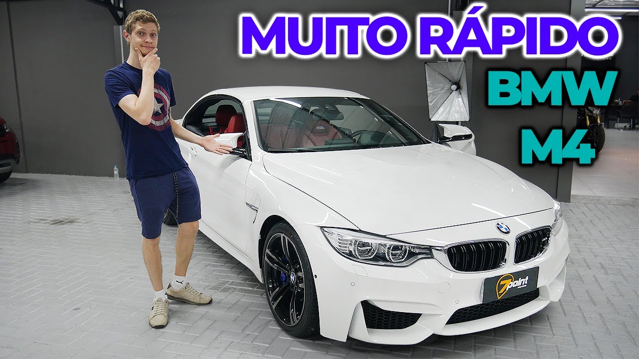 VOA BAIXO! BMW M4 2016 3.0 TURBO, CONVERSÍVEL COM 430CV e TRAÇÃO TRASEIRA! (Avaliação BMW M4)