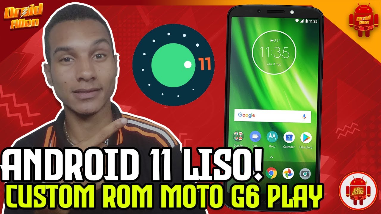 Moto G6 PLAY CUSTOM ROM ANDROID 11 64 BITS! Rodando LISO (Pixel EXPERIENCE PLUS) Sem Bugs 😍