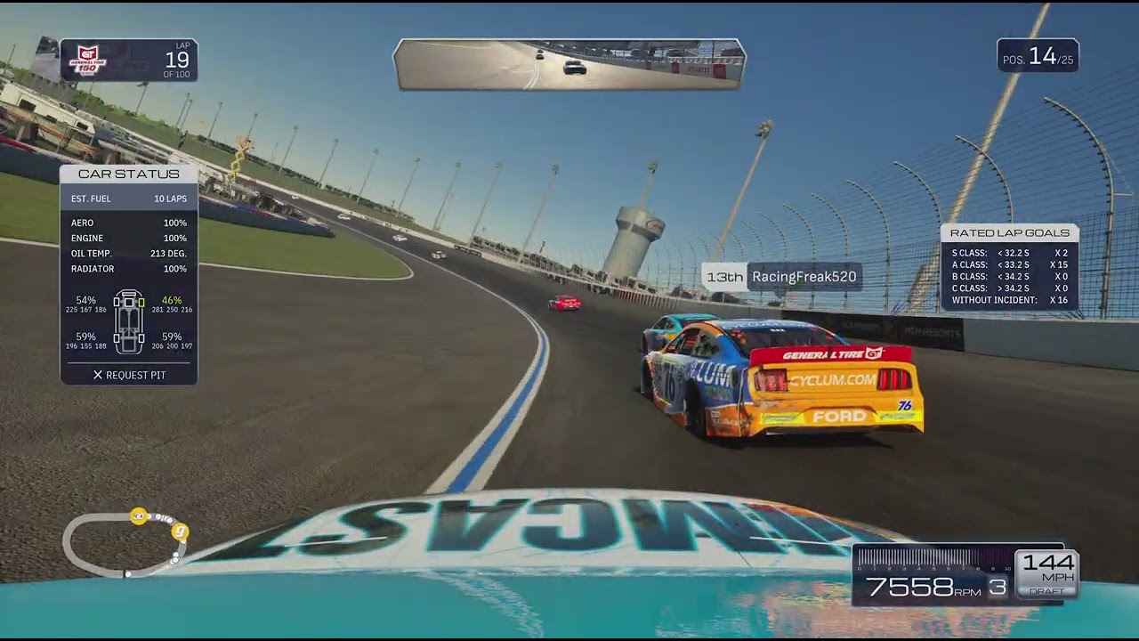 NASCAR 25 MRL challener Charlotte