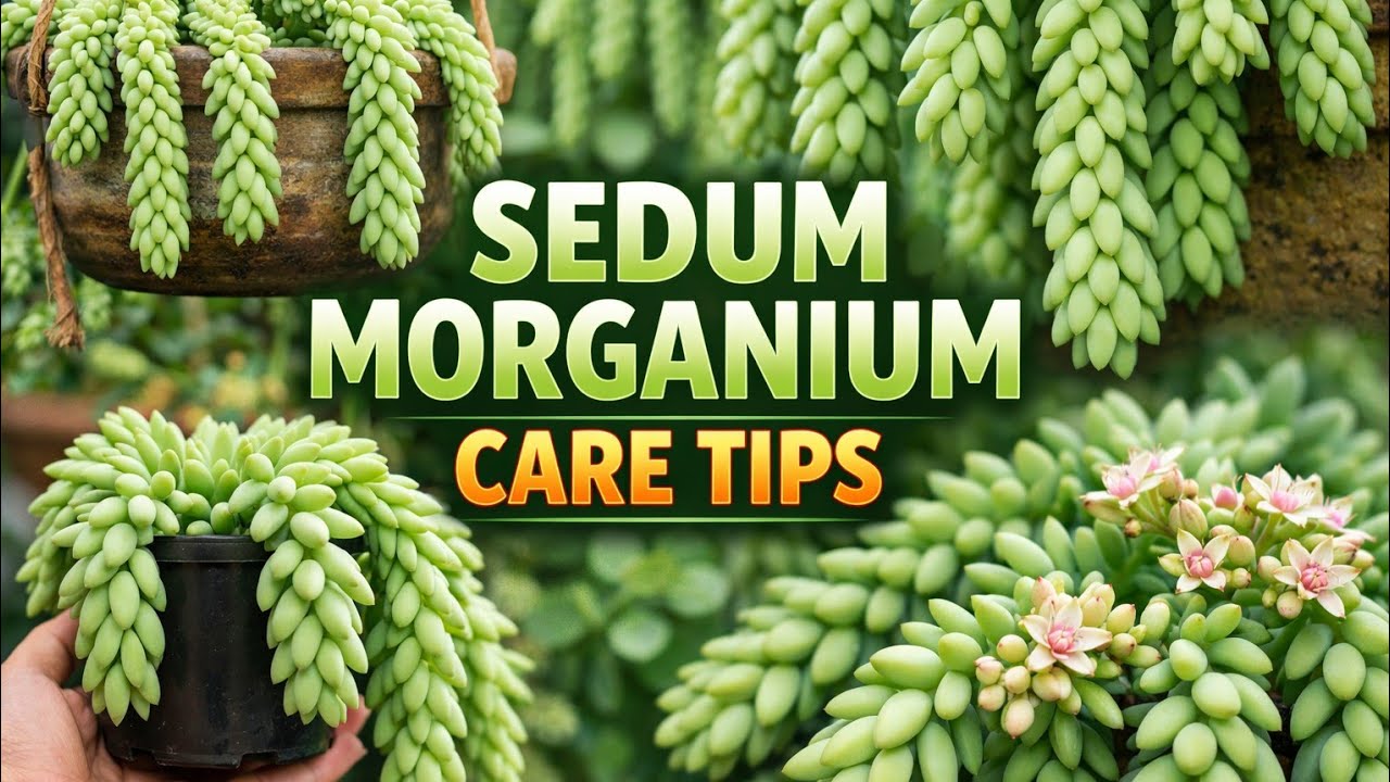 Super donkey tail ll How to take care seedom morgaiam beautiful succulent care and  propagation