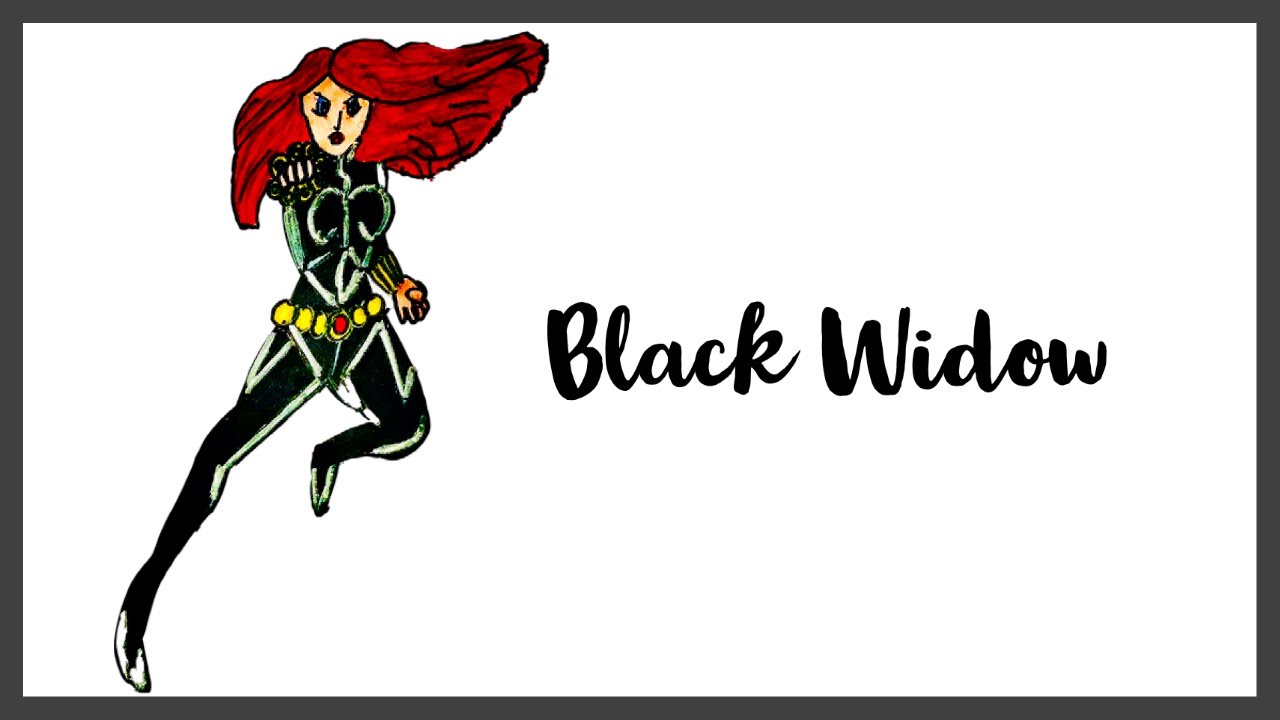 Black Widow (Marvel) Marvel A to Z by Poshworks :)