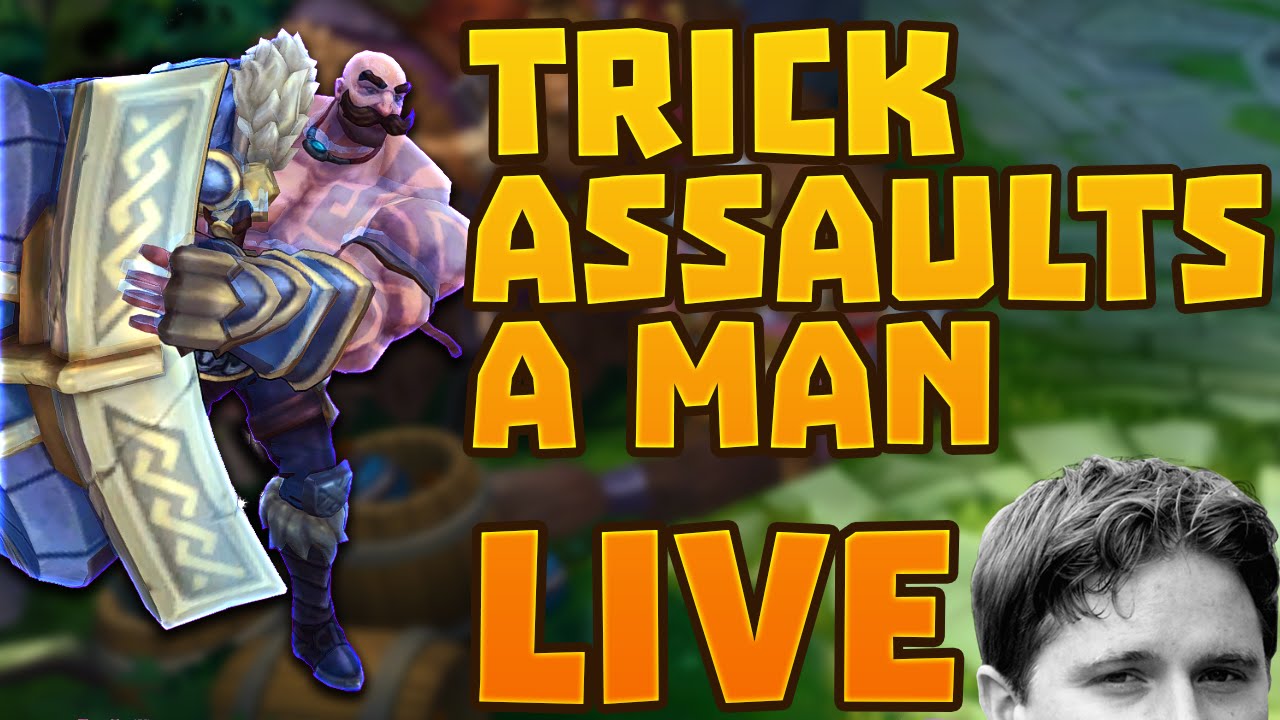 Trick Assaults A Man Live!