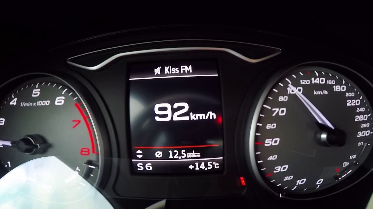 2017 Audi s3 70-250 acceleration APR Stage 2