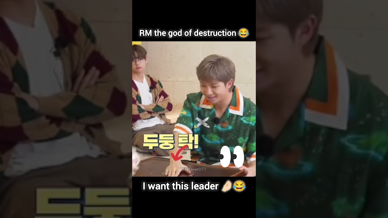 RM the god of destruction 😂ll I want this leader 🤣#trending #bts #shorts #rm #youtubeshorts #fypシ゚