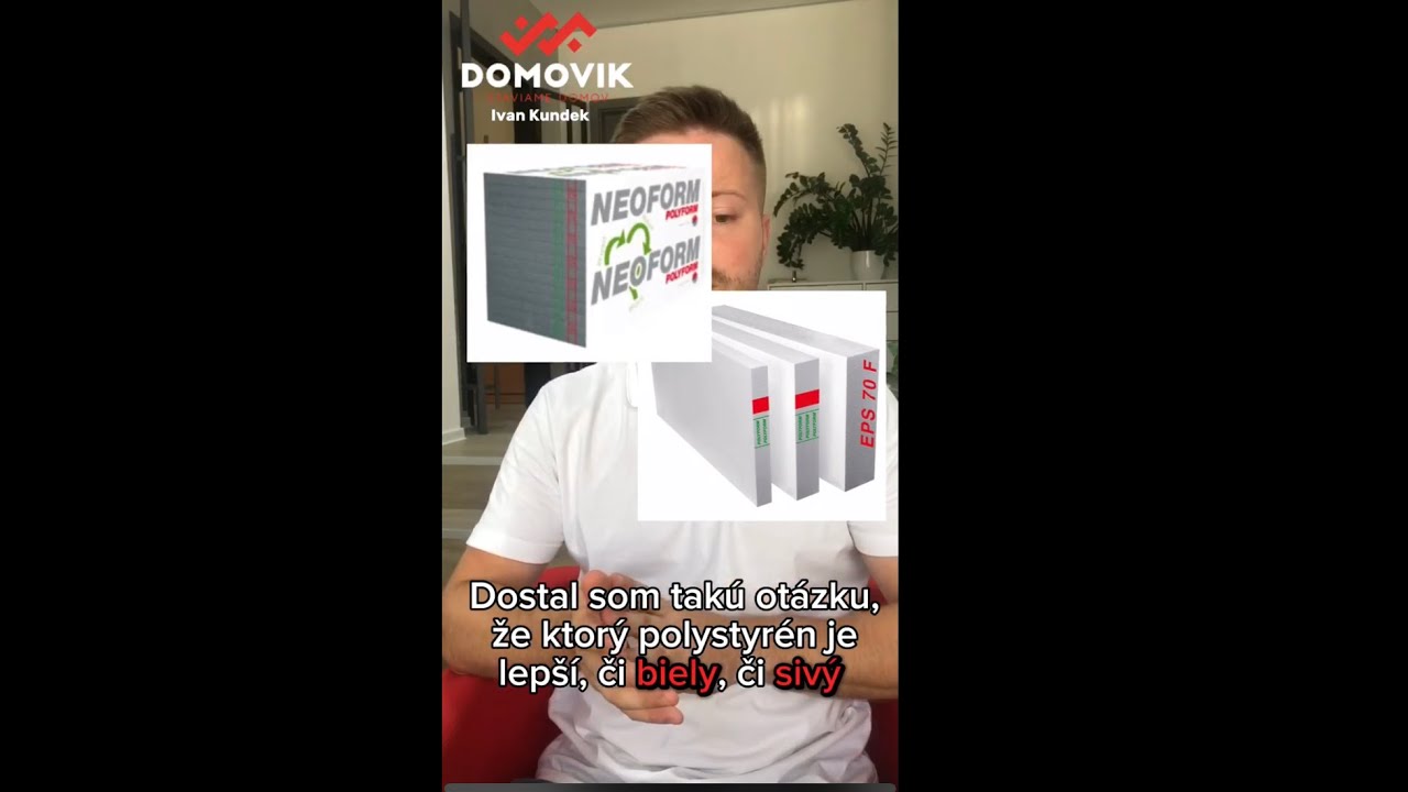 Zateplenie domu - Rozdiel medzi sivym a bielym polystyrénom