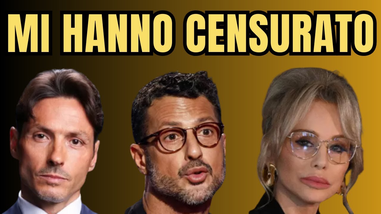 FABRIZIO CORONA SHOCK: La Verità su Mediaset e il video CENSURATO. News Falsissimo stasera!