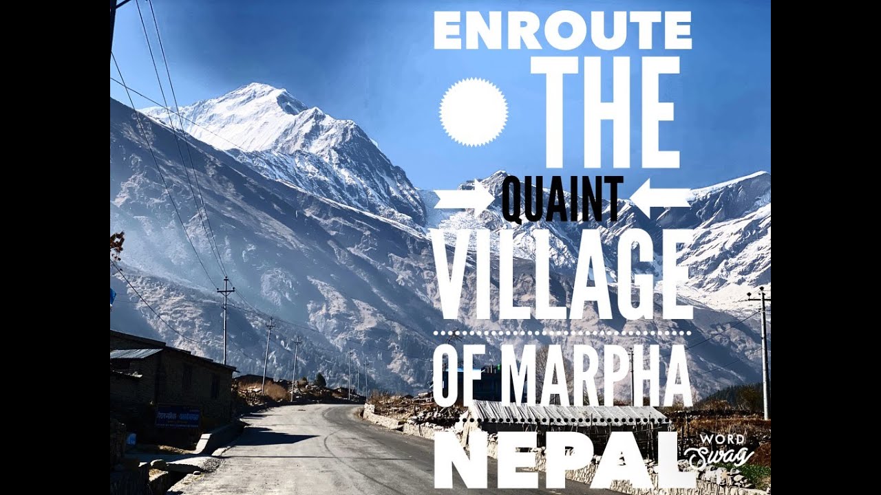We visit Pokhara and Marpha!