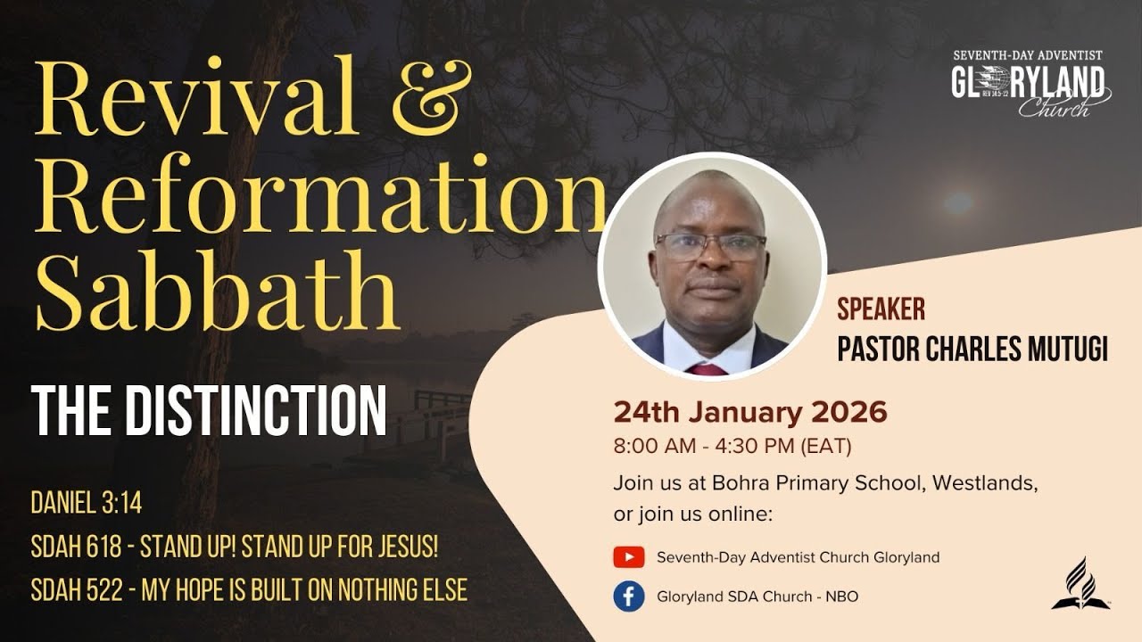 Revival & Reformation Sabbath || Afternoon Sabbath Worship || SDA Church Gloryland