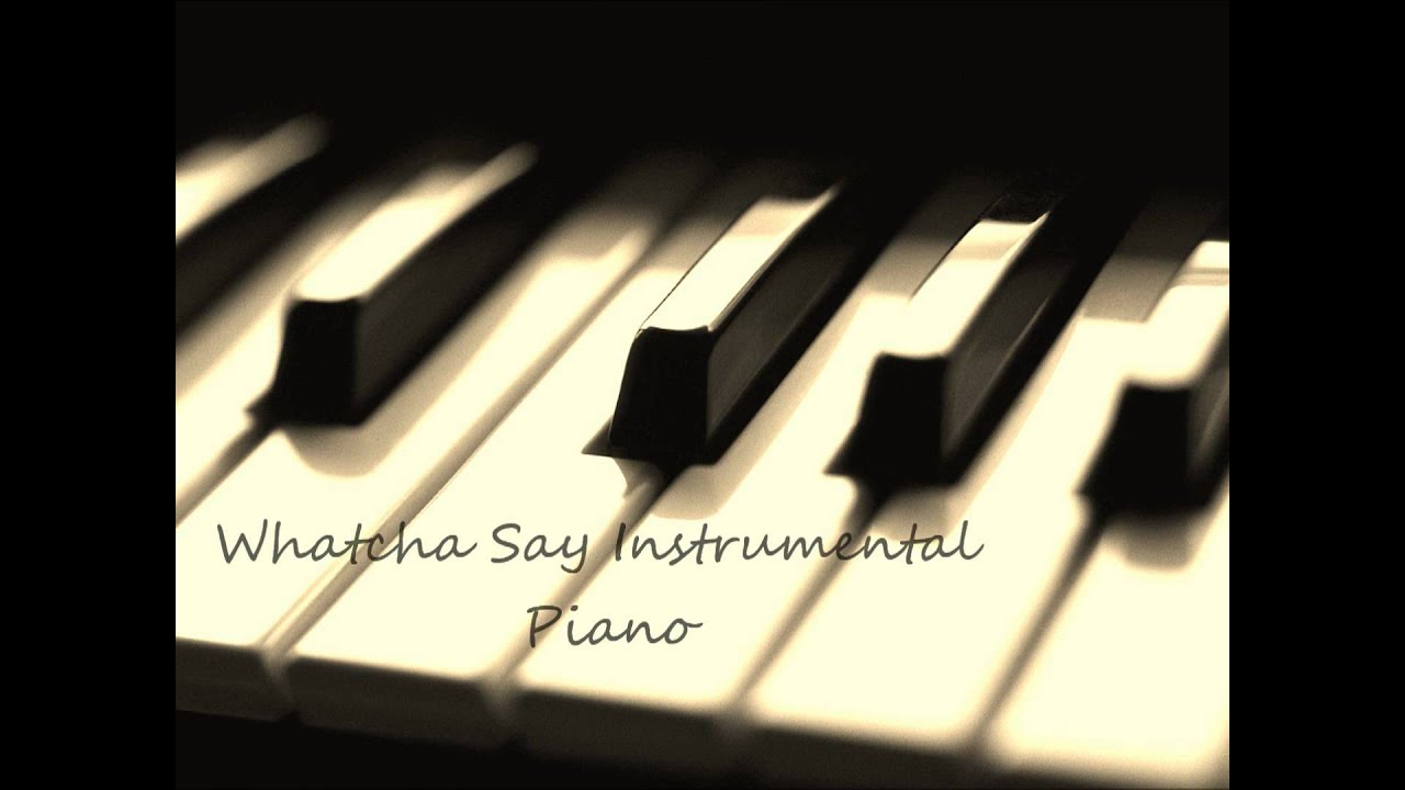 Whatcha Say Instrumental