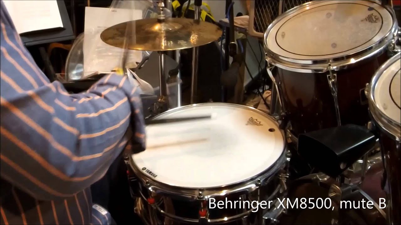 Snare Mic Comparison