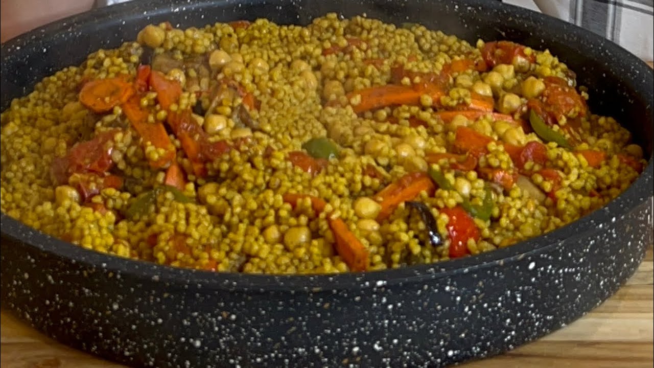Palestinian Couscous (Maftool)