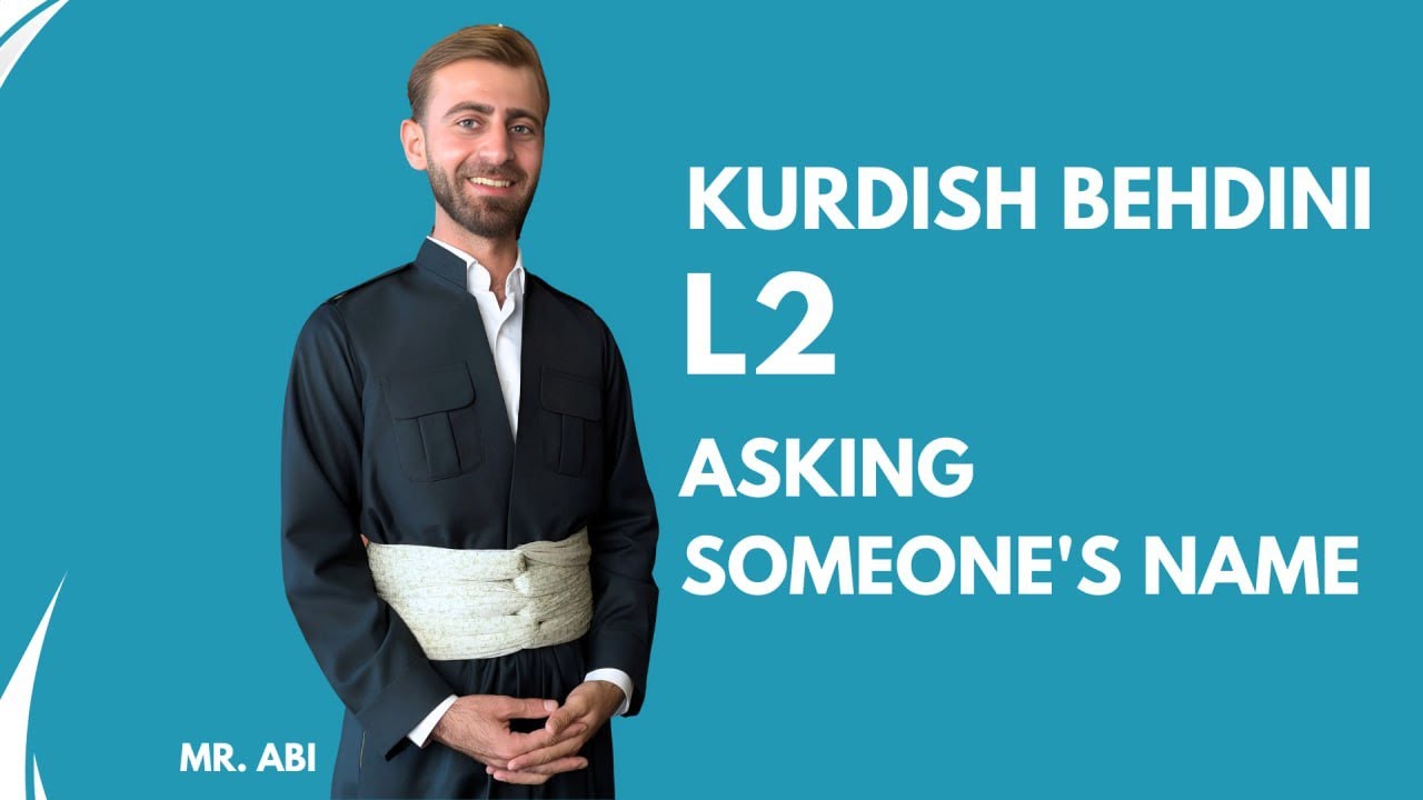 Learn Kurdish Behdini : Saying your Name and nice to meet you.