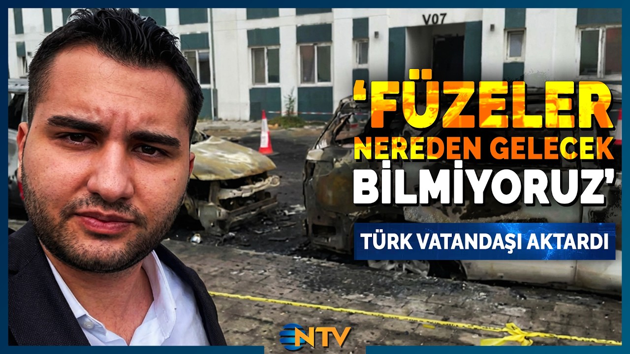 Katar'da İran Saldırısı Sonrası Mahsur Kalan Türk Vatandaşı Dehşet Dolu Anları Anlattı | NTV