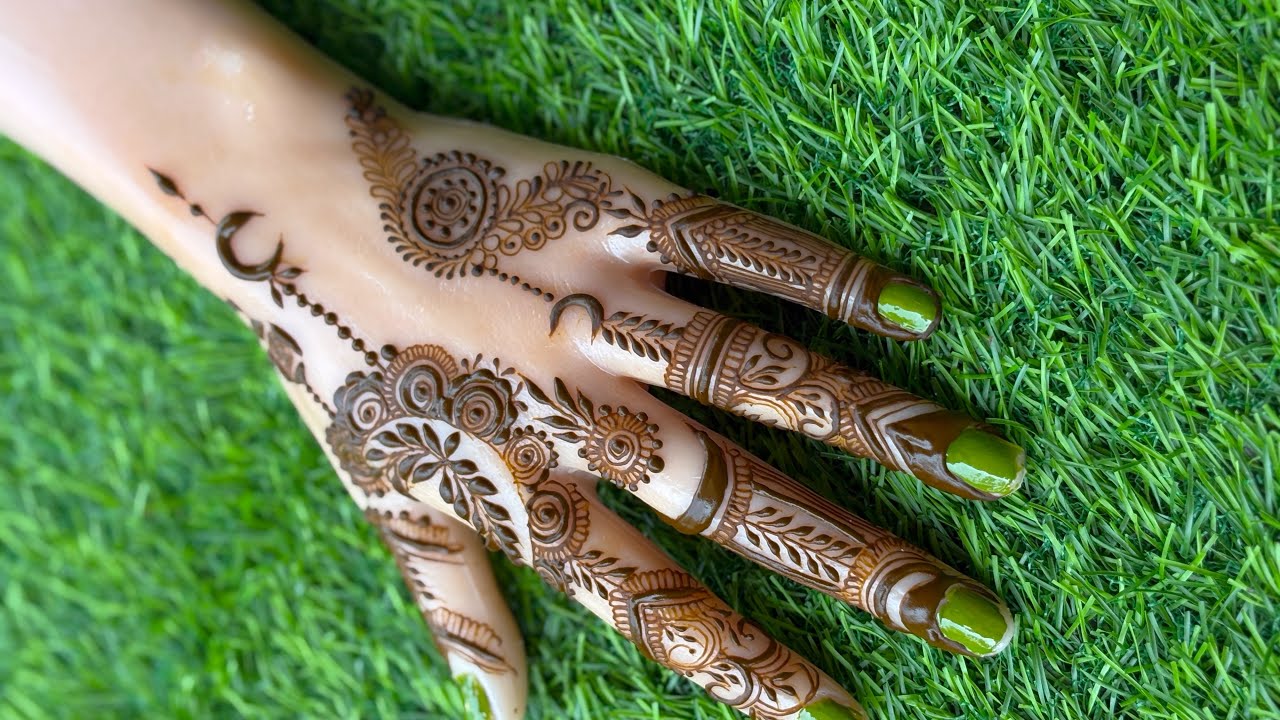 Day 02/30 Ramadan special challenge /30 Days 30 New Henna Design/New Des New Vibe For Ramadan 